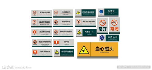 物業管理標識標牌設計圖